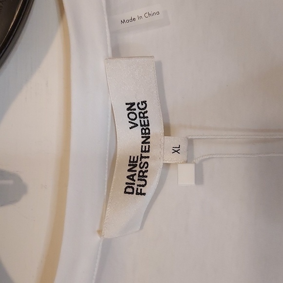 Diane Von Furstenberg Annalise Ruched Mesh Cotton Mini Dress In Gingham - Picture 4 of 12